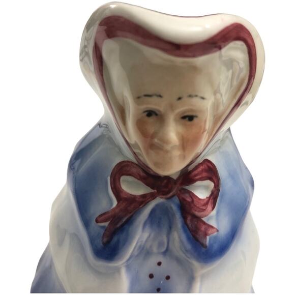 Tony Wood Staffordshire Little Old Lady Cream Pitcher EUC - Picture 2 of 7
